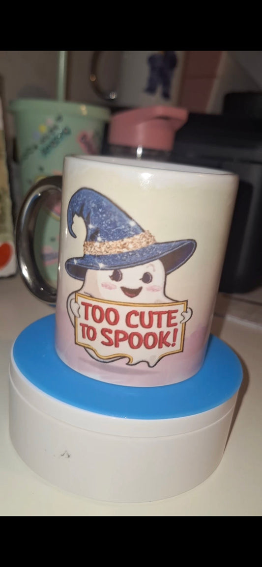Halloween Sublimation Mug 11oz - Spooky Coffee Cup